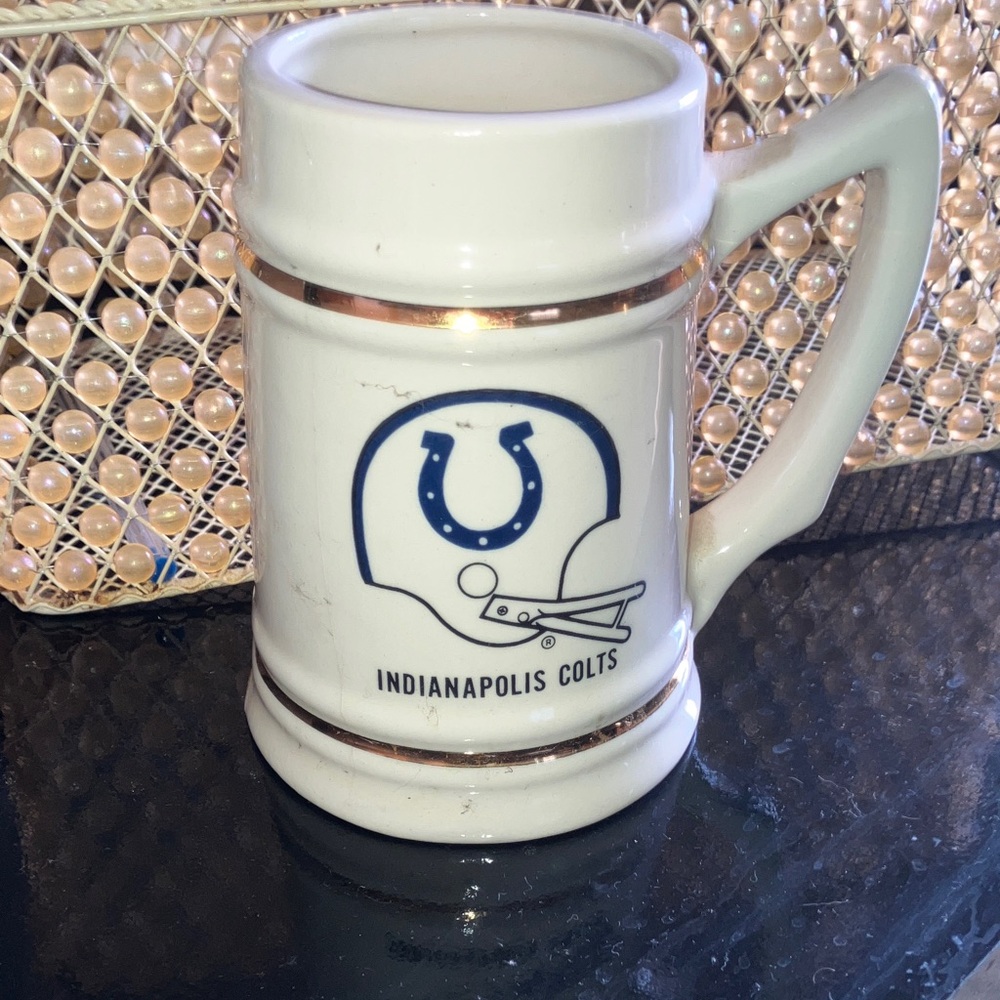 Indianapolis Colts White Ceramic Mug